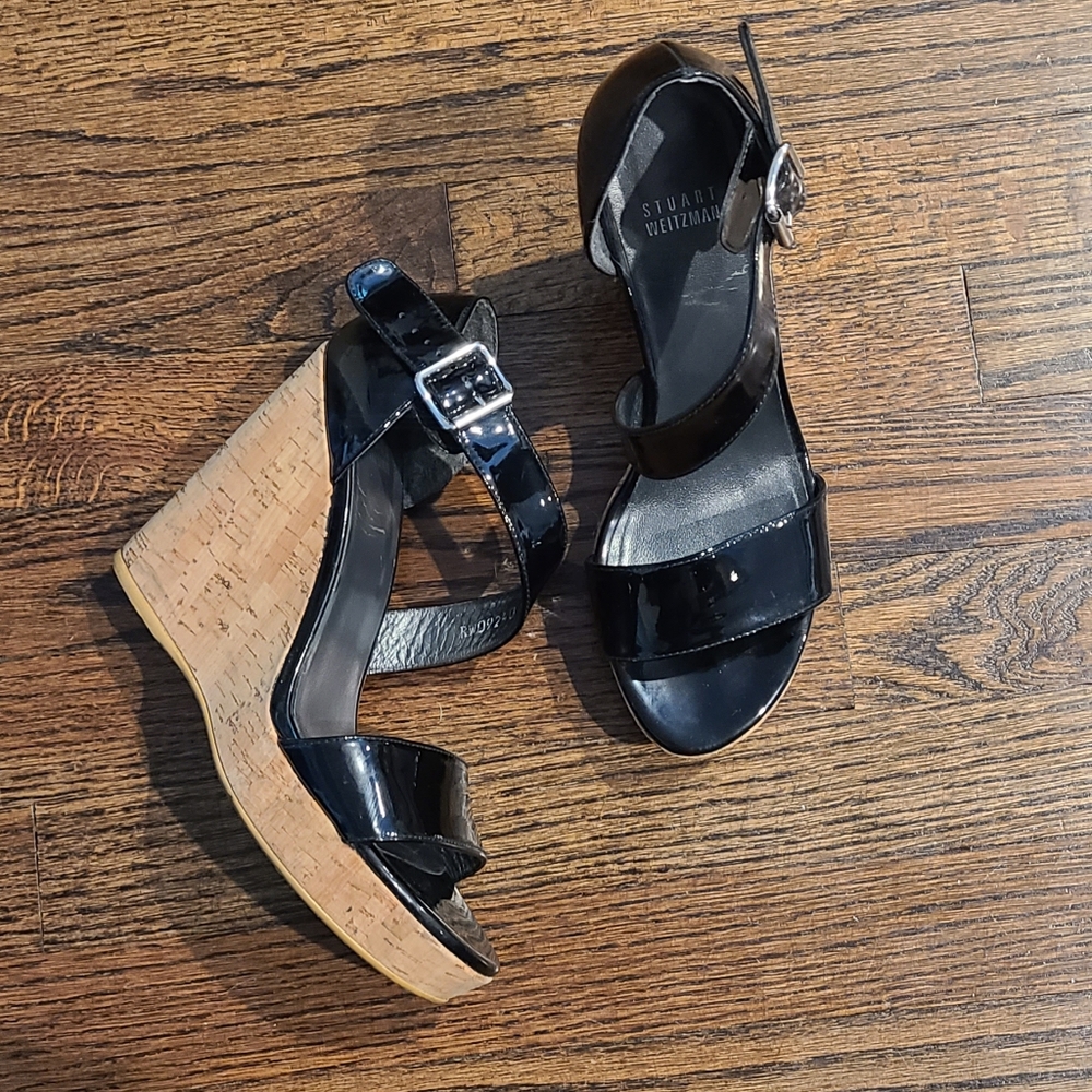 Stuart Weitzman wedges 8.5